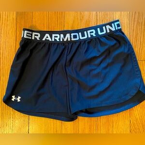 Under Armour Girls size Large Black Shorts
